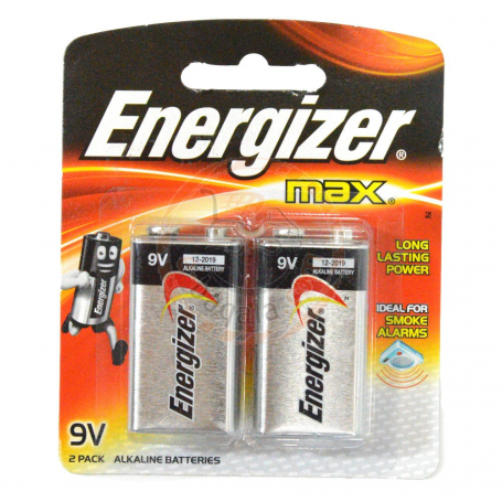 Energizer 522 6LR61 9V Power alk.battery @
